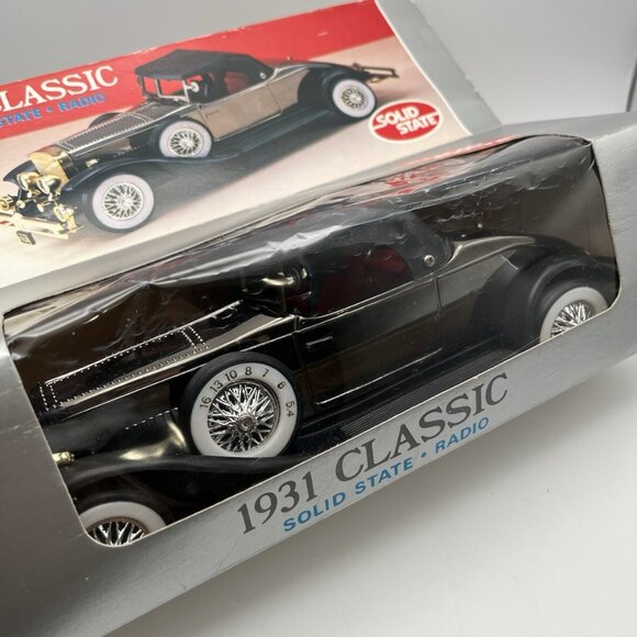 1931 Rolls Royce Solid State AM Radio Metal Classic Car Vintage Toy WORKING - Picture 6 of 12